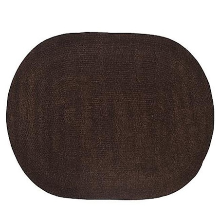 22 X 40 In. Chenille Reversible Rug; Chesnut